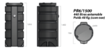 CUVE POUR PR6 1500 Pour fabrication de poste de relevage